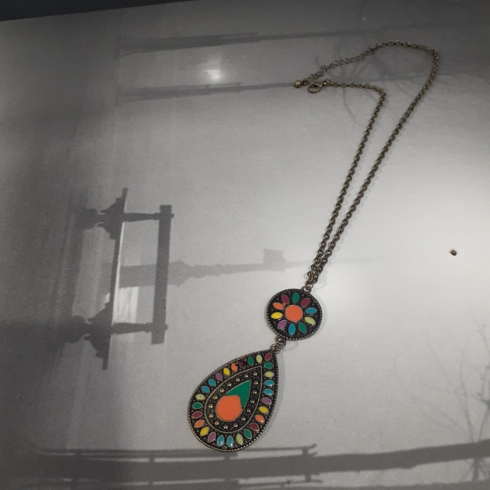 ๐BUY 1 GET 1 FREE๐Boho Tear Drop Dangle Choker